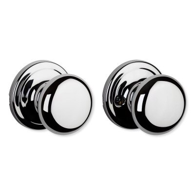 Kwikset Hancock Passage Knob, Polished Chrome